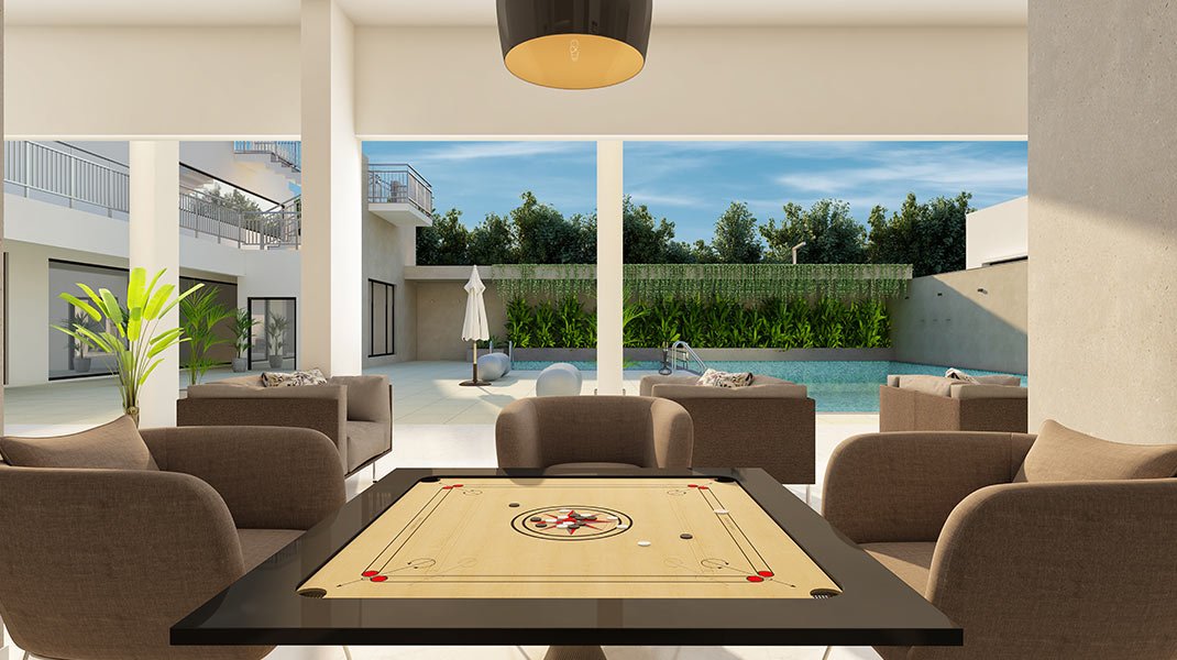 Indoor Play Area Carrom